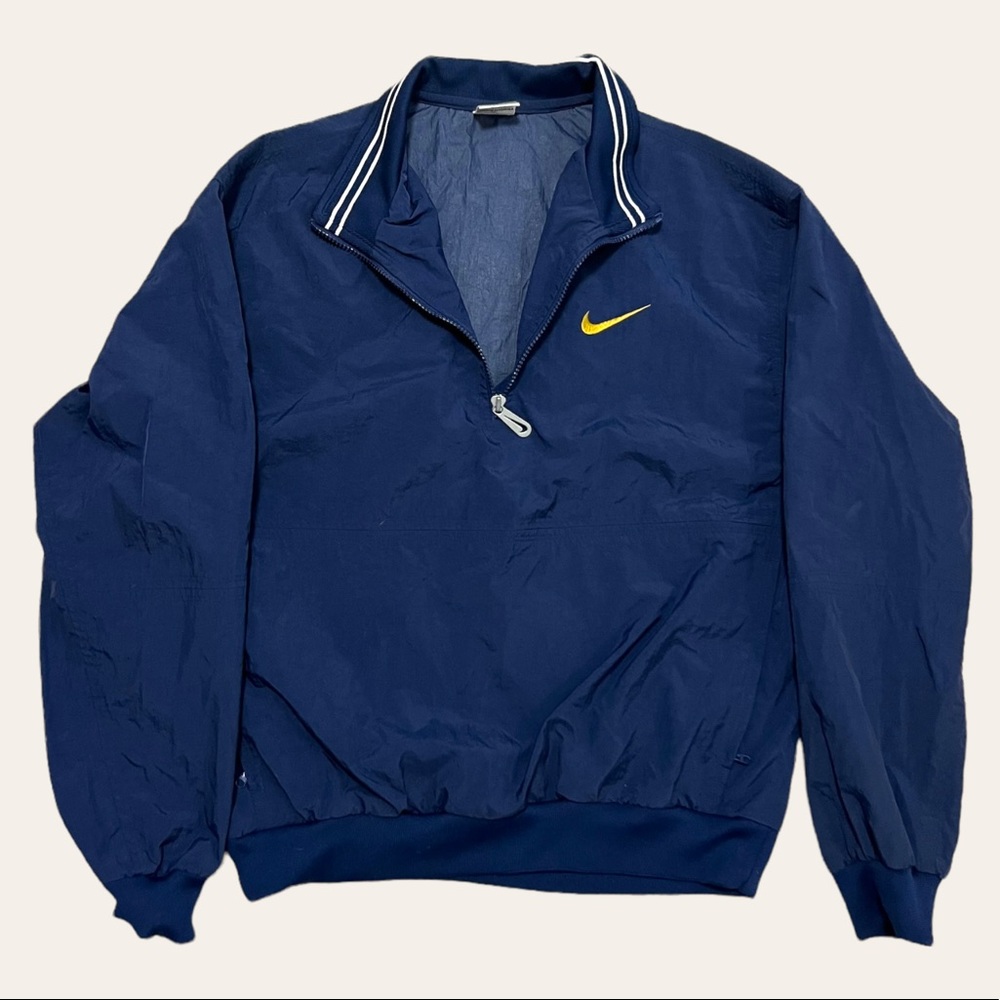 Y2K/80’s Vintage Nike Quarter Zip Windbreaker